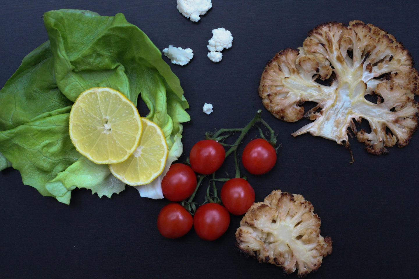 Vegan - Ofen - Blumekohl - Karfiol -Homespa -Plantbased - Healthy
