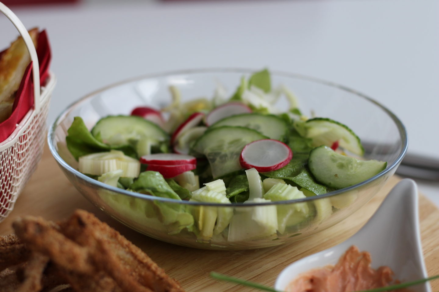 Veganer Salat Ritteressen