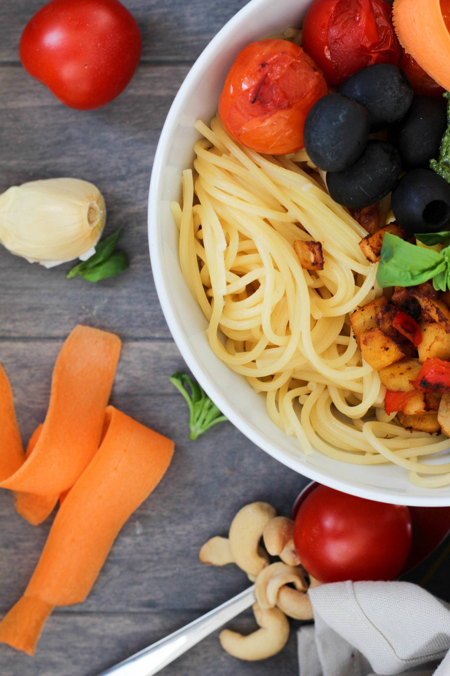 Vegan – Blog – DeinHomeSpa – Bowl- Bolognese – Powerfood – Healthy – Pesto (1 von 1)-7