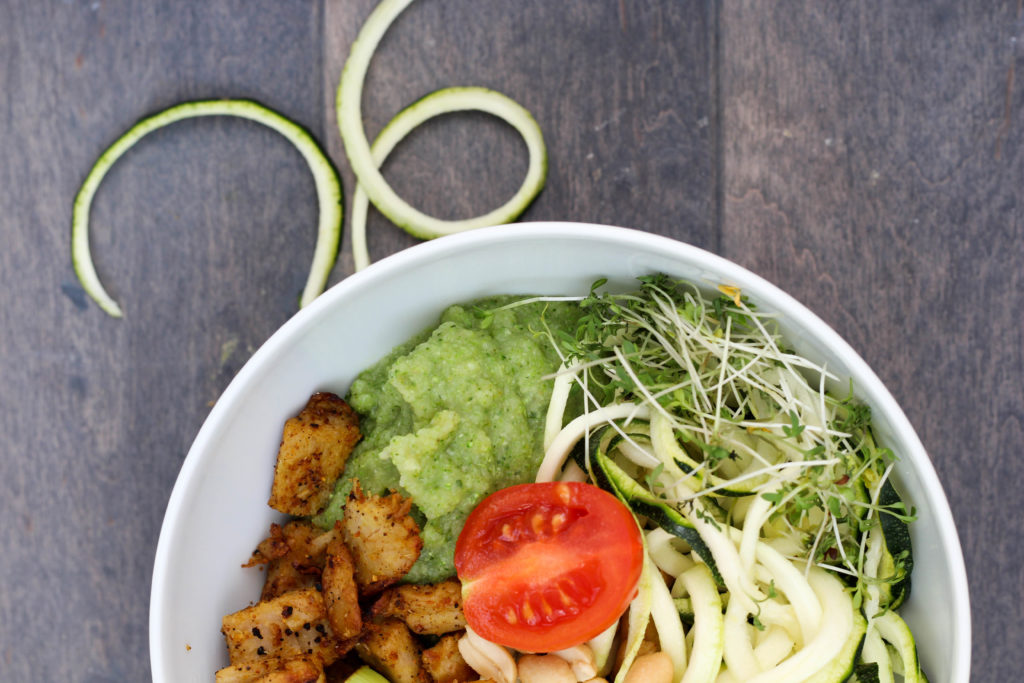 Dein Homespa - Vegan - Plantbased - Healthy - Zucchini - Bowl 