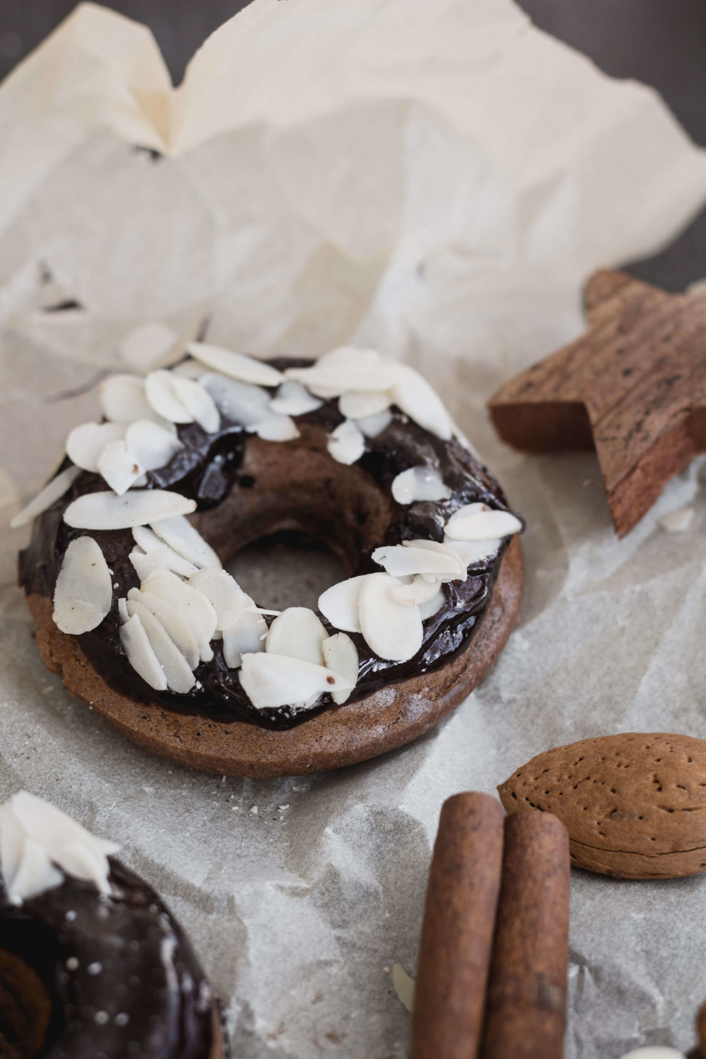Vegane Donuts-ohne Hefe-Homemade-Winter- Soulfood- Schokolade- Ofendonuts-Dein HomeSpa – Food & Lifestyleblog aus dem Mostviertel