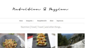Nutrition&Passion - Ein Blog voller Lebensgenuss!