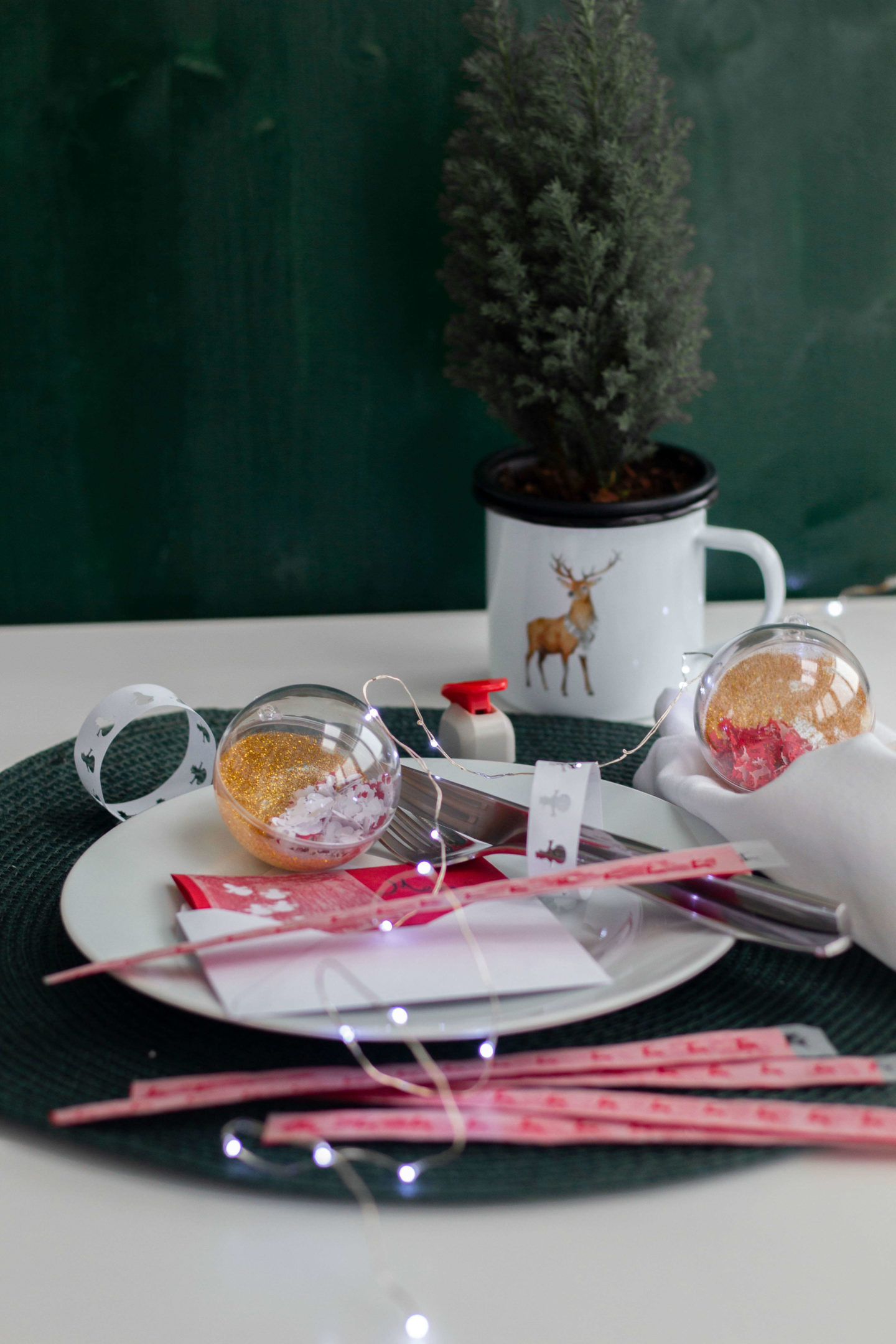 Weihnachtliche Deko Ideen aus Papier-Tischdeko- DIY-Dein HomeSpa- Food & Wohlfühlblog aus dem Mostviertel